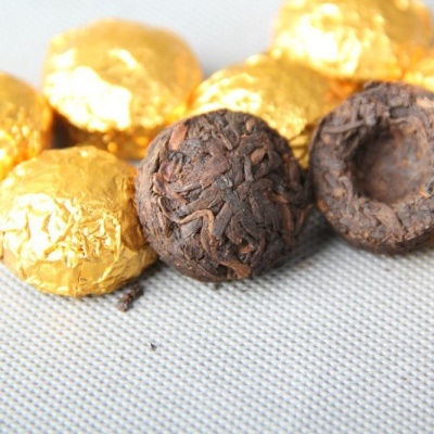 【百香果】普洱茶醇香熟茶原味小沱茶75g/盒