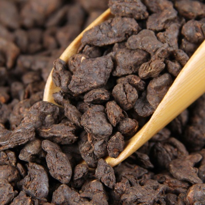 【百香果】勐海老茶头熟茶糯香茶化石 碎银子500克罐装茶礼