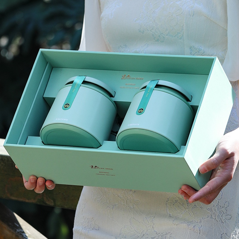 高山绿茶碧螺春茶叶礼盒装