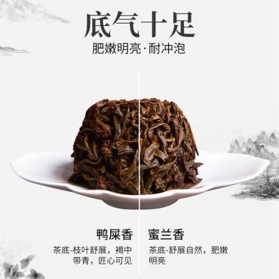 新茶乌岽单丛鸭屎香蜜兰香凤凰单枞茶叶礼盒装500g春茶