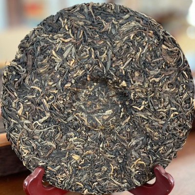 厂家批发  永利茶庄 357g 云南普洱茶生茶 厂家直销