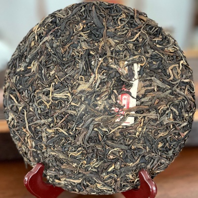 厂家批发  永利茶庄 357g 云南普洱茶生茶 厂家直销