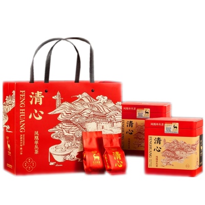 新茶凤凰单枞蜜兰香单丛茶叶批发碳焙浓香型白叶乌龙茶礼盒装200g