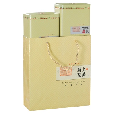 凤凰单枞茶鸭屎香高山雪片清香型高山潮州凤凰单丛茶叶礼盒装500g