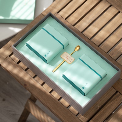 新茶碧螺春茶叶礼盒装茶叶高级绿茶400g礼盒装