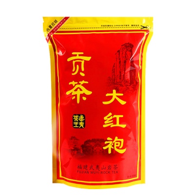 武夷山大红袍茶叶浓香型岩茶水仙散装果香乌龙茶500g岩韵