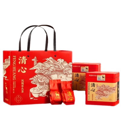 凤凰单枞蜜兰香单丛茶叶碳焙白叶乌龙茶礼盒装400g广东凤凰单枞