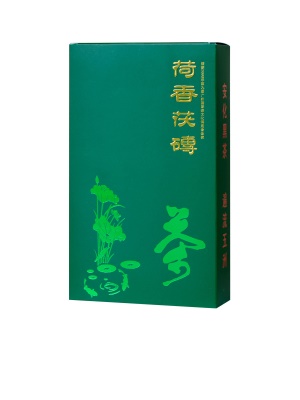 荷香黑茶安化批发湖南金花茯砖茶手筑茯砖原叶陈年茶醇香