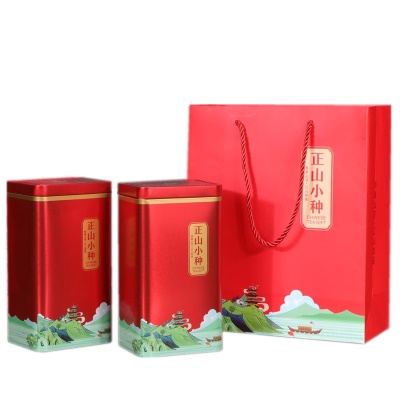 新茶正山小种奶茶叶批发桐木关红茶送礼盒装散500g