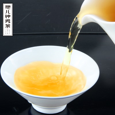 霍山黄大茶抱儿钟秀老火安徽黄茶正宗特级浓香型焦香六安茶叶250g