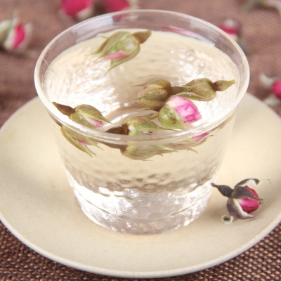 500克金边玫瑰花茶云南 新鲜食用干玫瑰散装级花蕾花草 重瓣红玫瑰