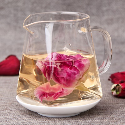 500克云南高原墨红玫瑰花新鲜可食用玫瑰花朵包邮玫瑰花冠茶泡水