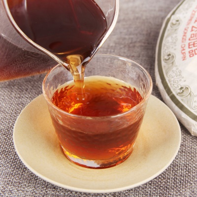 357g陈年普洱茶2013年云兴盛陈香宫廷陈韵熟茶乔木七子饼茶饼