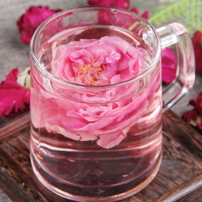 100克云南精选大朵冻干墨红玫瑰花茶干玫瑰花冠泡茶一朵一杯礼盒装