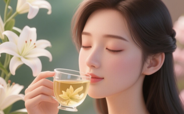 百合花茶泡水喝好喝吗.jpg 百合花茶泡水喝好喝吗.jpg