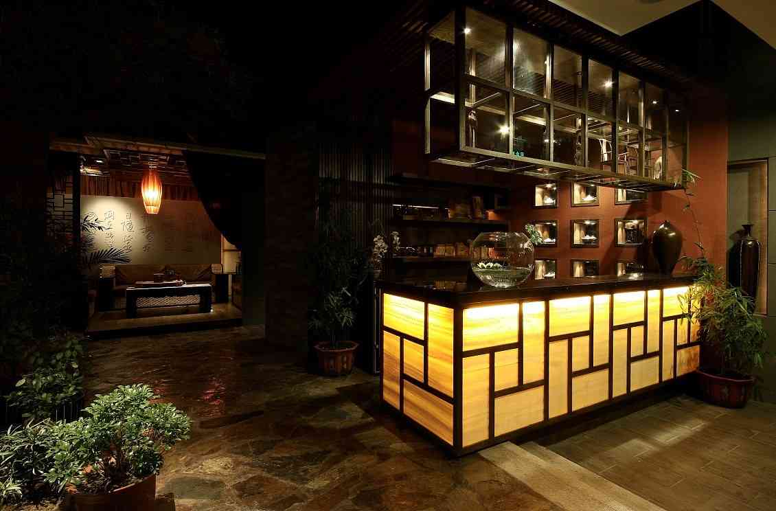 盆景在茶馆设计中有何用途